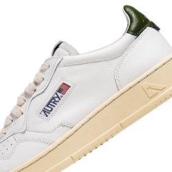AUTRY MEDALIST LOW MAN LEATHER/LEATHER Sneakers Uomo, White/Mountain