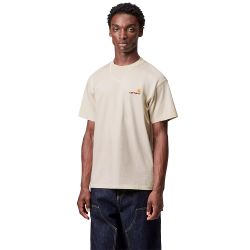 S/S AMERICAN SCRIPT T-SHIRT Men's T-shirt, Natural