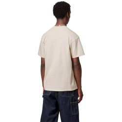 S/S AMERICAN SCRIPT T-SHIRT Men's T-shirt, Natural