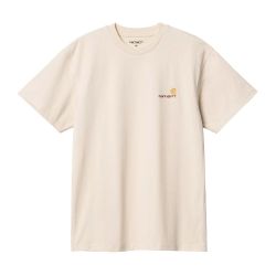 S/S AMERICAN SCRIPT T-SHIRT Men's T-shirt, Natural