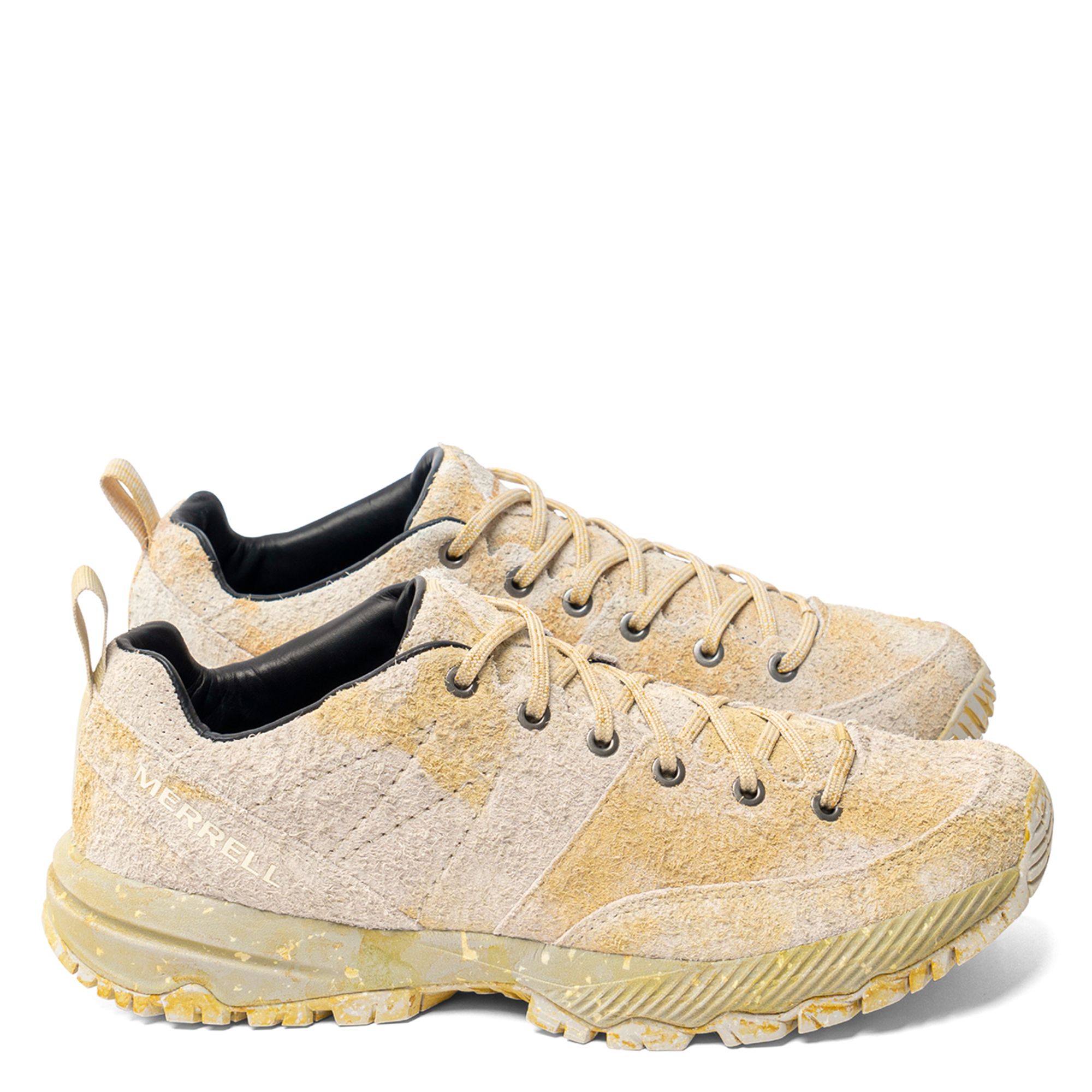 MQM ACE LEATHER FP / GOLD Unisex Sneakers, Gold