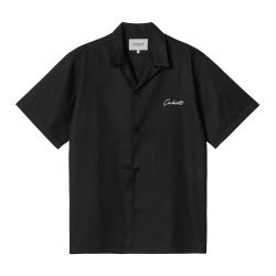 SS DELRAY SHIRT Camicia Uomo, Black