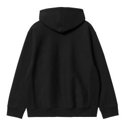 HOODED AMERICAN SCRIPT SWEAT Men's Hoodie, Black