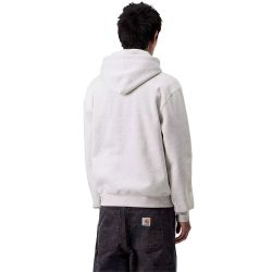 HOODED CARHARTT SWEAT Men's Hooded Sweat, Ash Heather/Rondo