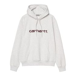 HOODED CARHARTT SWEAT Men's Hooded Sweat, Ash Heather/Rondo