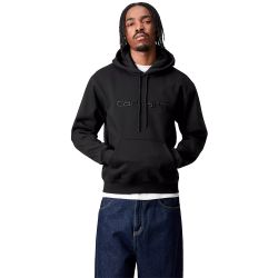 Hooded Carhartt Sweatshirt Men's Hooded Sweat, Black/Black