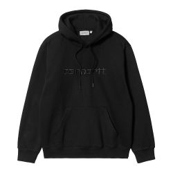 Hooded Carhartt Sweatshirt Men's Hooded Sweat, Black/Black