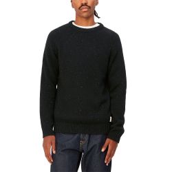 ANGLISTIC SWEATER Maglione Uomo, Speckled Black