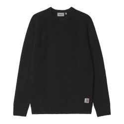ANGLISTIC SWEATER Maglione Uomo, Speckled Black