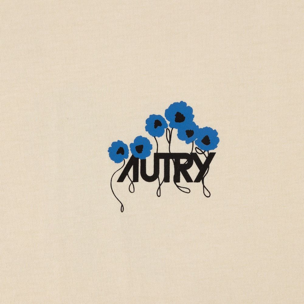 T-SHIRT GRAFICA FLOREALE T-shirt Uomo, Cream