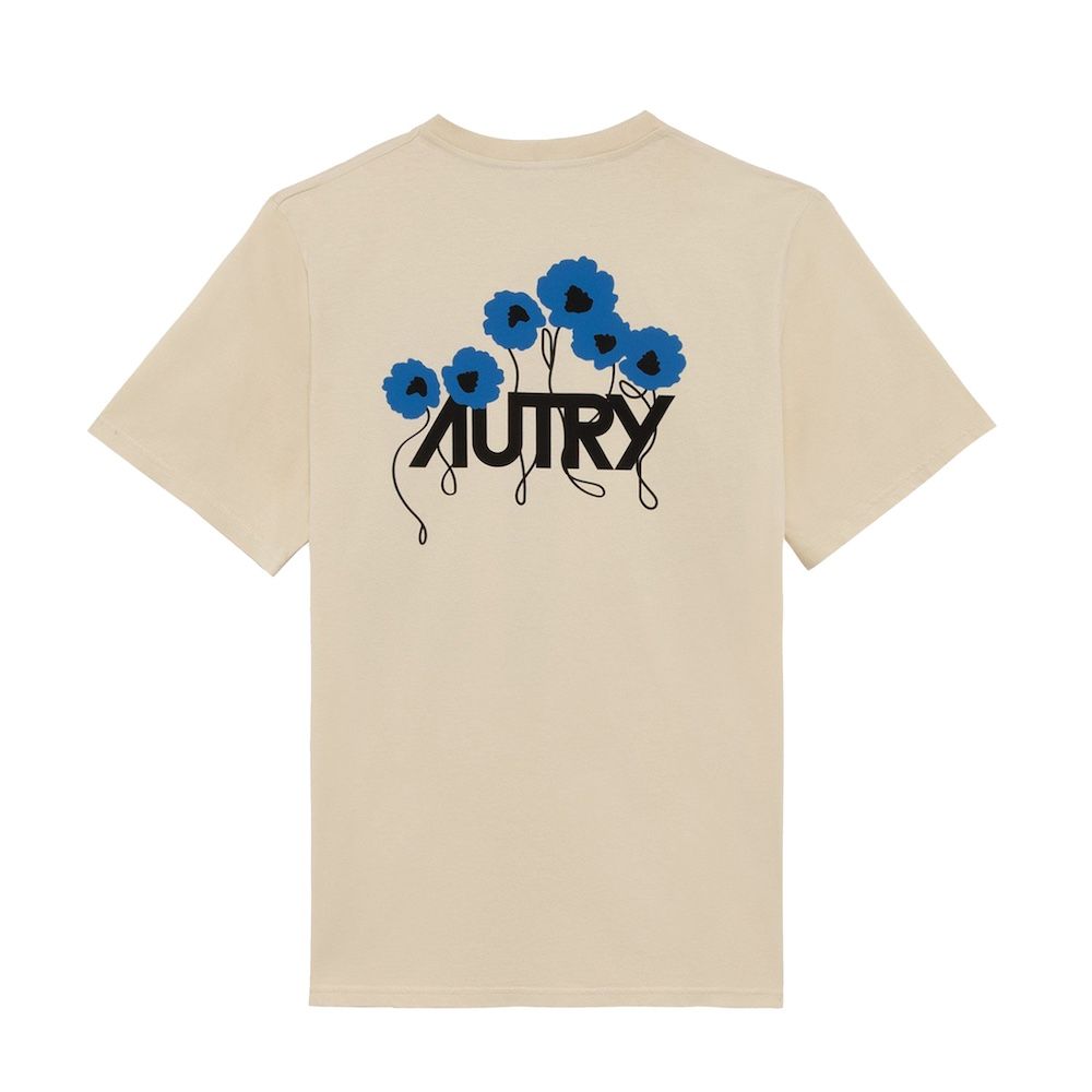 T-SHIRT GRAFICA FLOREALE T-shirt Uomo, Cream