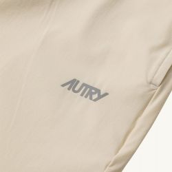 Unisex Nylon Reflex Joggers Unisex Pants, Cream