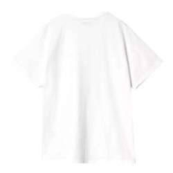 S/S SCRIPT EMBROIDERY T-SHIRT T-shirt Uomo, White