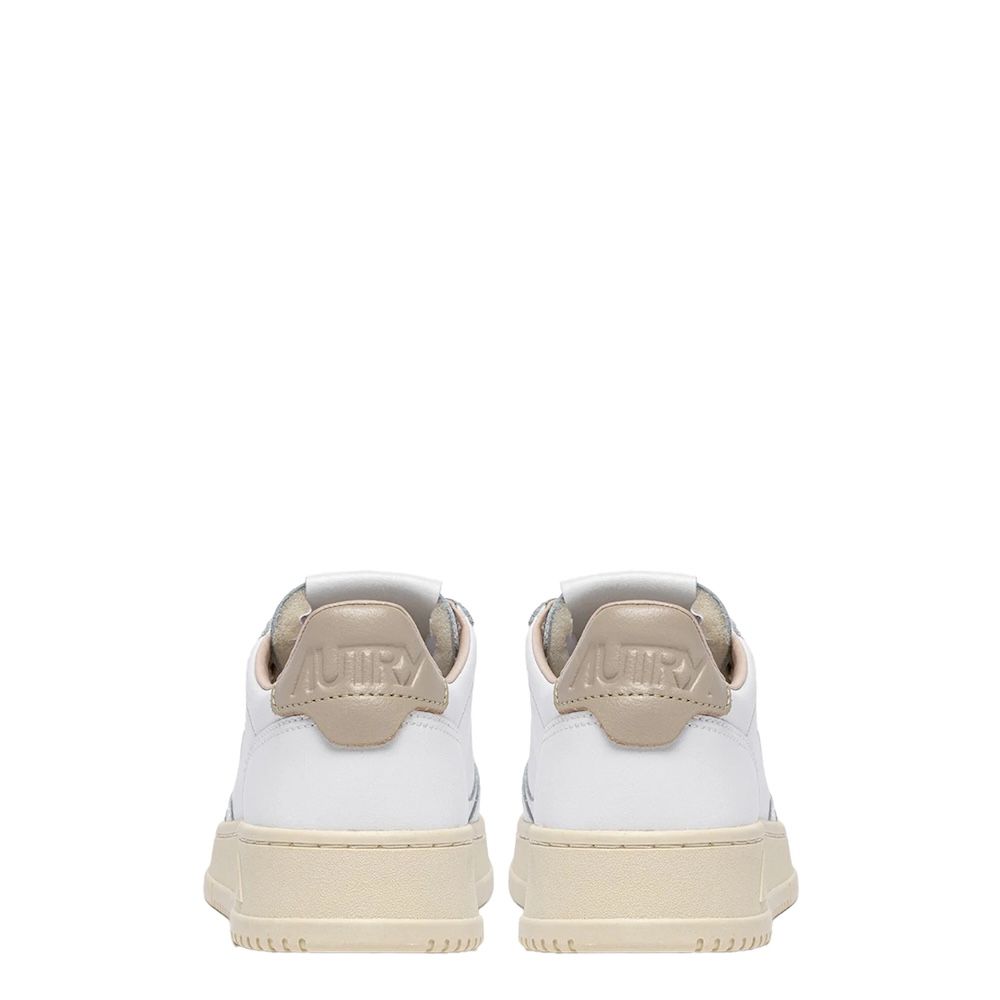 MEDALIST LOW WOMAN LEATHER/LEATHER Women's Sneakers, White/Tidfoam