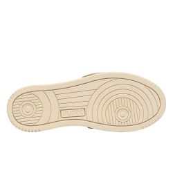 MEDALIST LOW WOMAN LEATHER/SWOLL Sneakers Donna, White/Gold