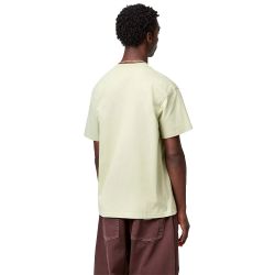 S/S AMERICAN SCRIPT T-SHIRT Men's T-shirt, Pale Olive