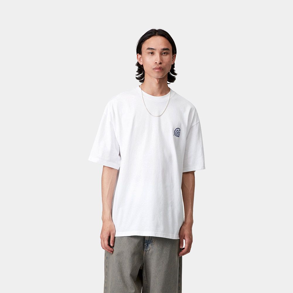 Tシャツ・カットソー Carhartt WIP \"S/S Helix\" T-shirt Carhartt WIP Helix T-Shirt | White – Page Helix T-Shirt