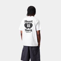 SS HEART II HARTT T-SHIRT Men's T-shirt, White
