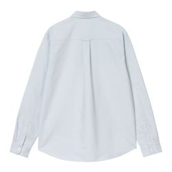 L/S C-LOGO SHIRT Men's Shirt, Blue Fog