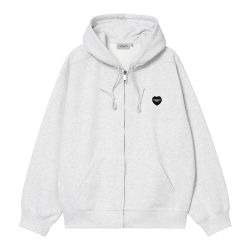 HOODED HEART II HARTT SWEAT JACKET Men's Full Zip Hoodie, Ash Heather