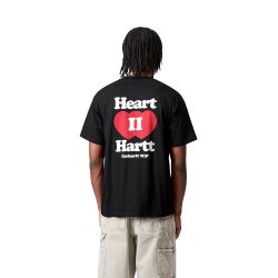 Carhartt WIP S/S Heart II Hartt T-Shirt, Black