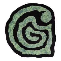 HELIX RUG Rug, Black