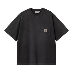 S/S HUDSON POCKET T-SHIRT T-shirt Uomo, Black