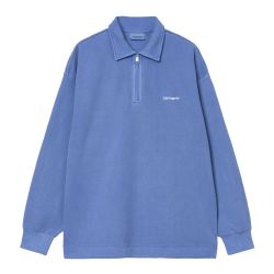 PIQUE SCRIPT SWEAT Polo Sweat, Wolfsbane