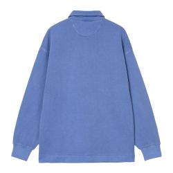 PIQUE SCRIPT SWEAT Polo Sweat, Wolfsbane