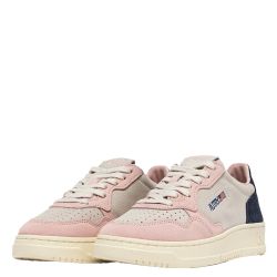 MEDALIST LOW WOMAN TRICOLOR SUEDE Women's Sneakers Donna, Rosemary/Atlantico