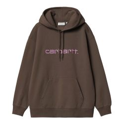 W'HOODED CARHARTT SWEAT Women's Sweathsirt, Vitola/Phlox