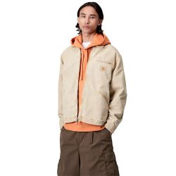 OG DETROIT JACKET Men's Jacket, Dusty H Brown, Chalk wash
