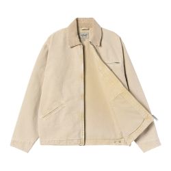 OG DETROIT JACKET Men's Jacket, Dusty H Brown, Chalk wash