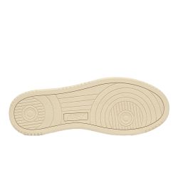 MEDALIST LOW MAN LEATHER/SUEDE Men's Sneakers, White/Burgundy