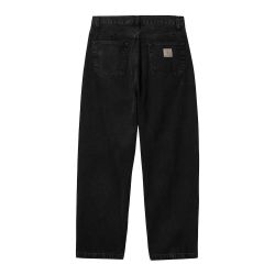LANDON PANT Men's Jeans, Black Stone Washed