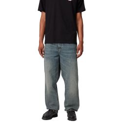 SINGLE KNEE PANT Men's Jeans, Blue Worn Used Wash