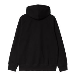 HOODED CHASE SWEAT Full Zip Hoodie, Black