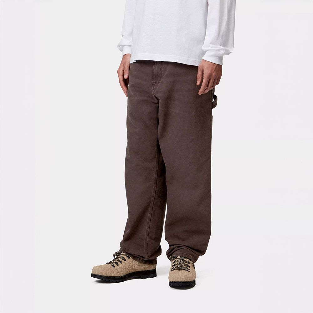 Carhartt WIP Single Knee Pant, Tobacco Stone Canvas