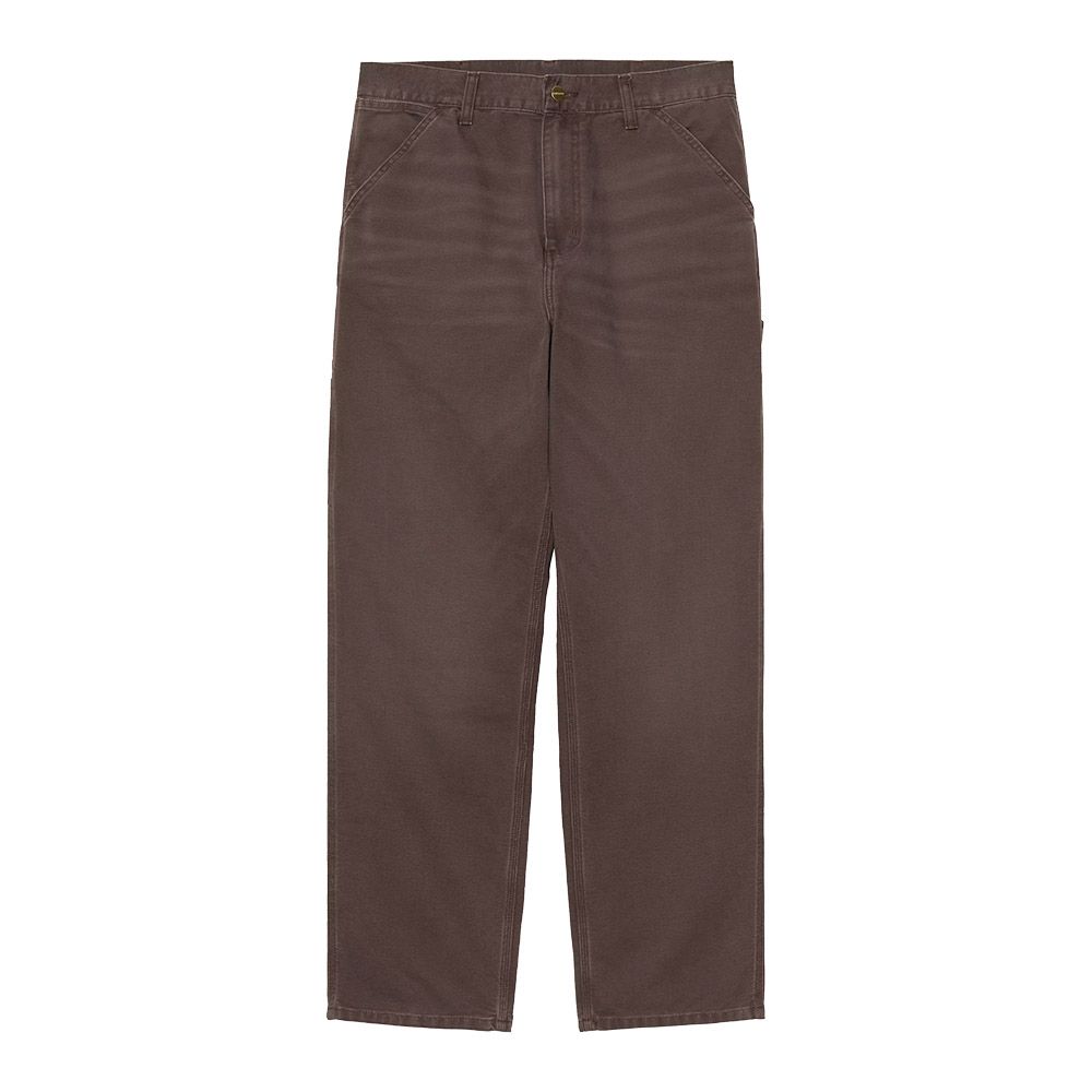 Carhartt WIP Single Knee Pant, Tobacco Stone Canvas