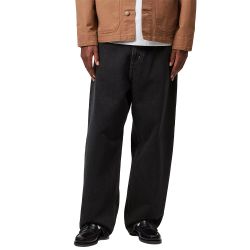 BRANDON PANT Men's Jeans, Black Stone Washed