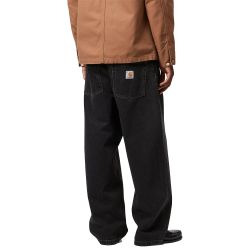 BRANDON PANT Men's Jeans, Black Stone Washed