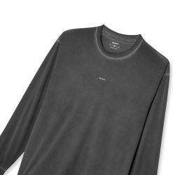 AuraLite™ Long Tee Longsleeve Tee, Pigment Black