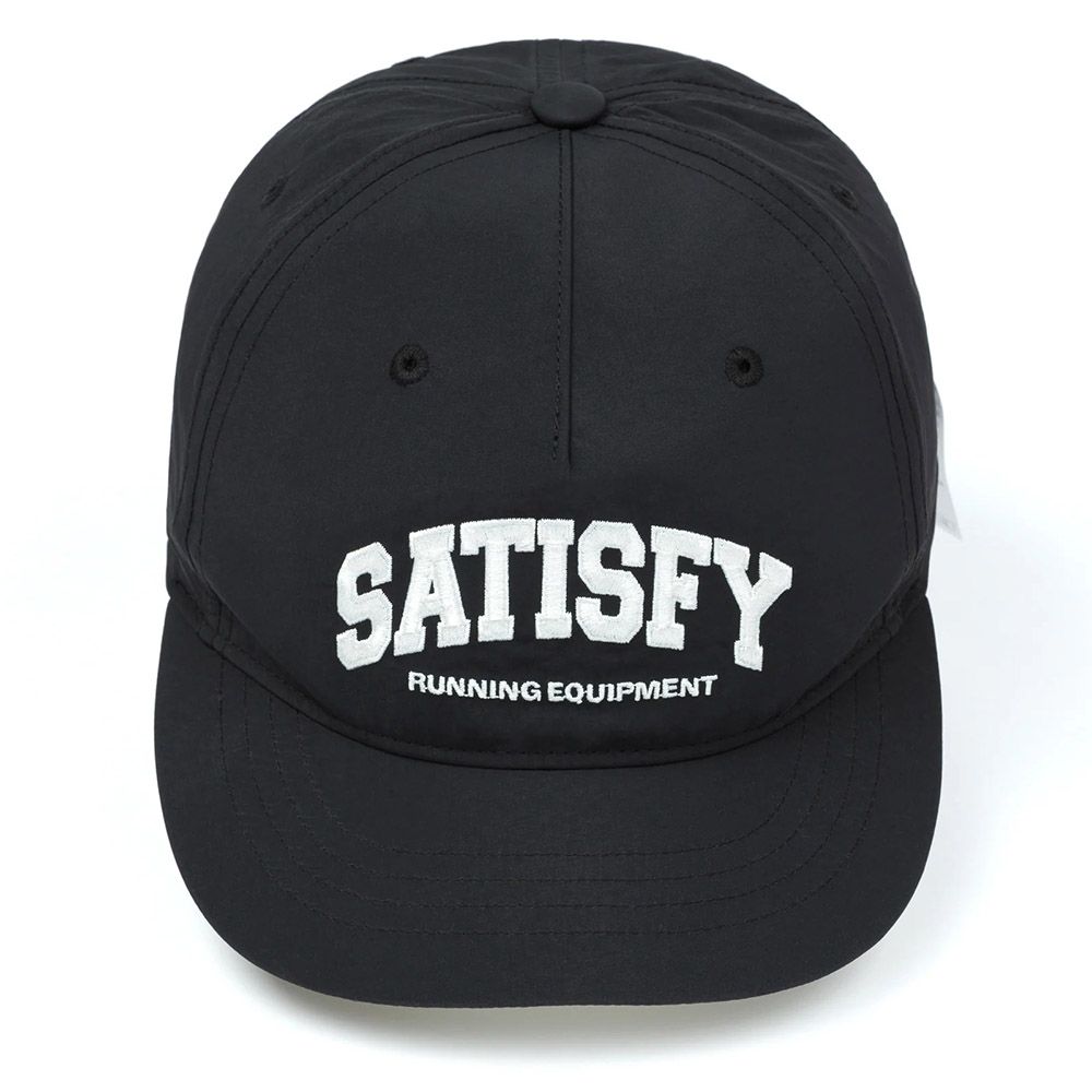 Satisfy FliteSilk™ 5-Panel Pinch Cap, Black