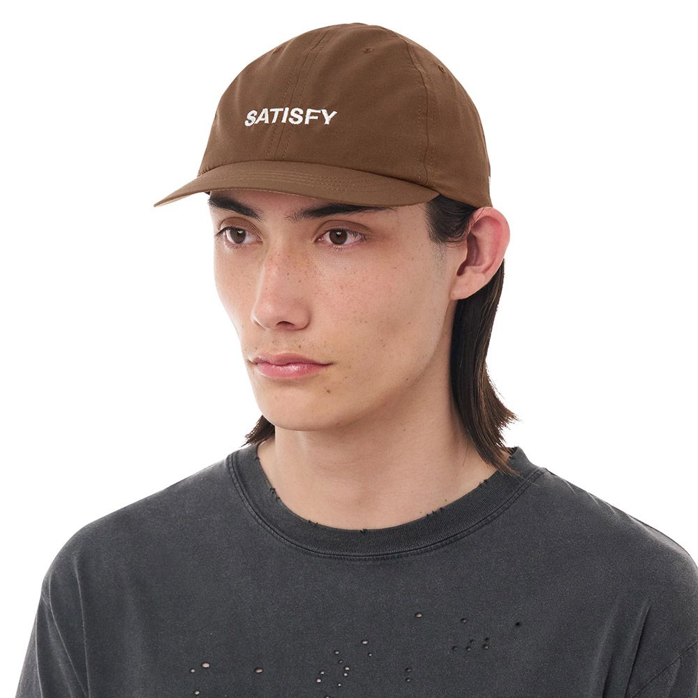 SATISFY PeaceShell™ キャップ オリーブ Caps Satisfy PeaceShell Running Cap Olive | Footshop
