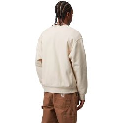 AMERICAN SCRIPT SWEATSHIRT Men's Sweatshirt, Natural