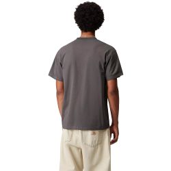 S/S AMERICAN SCRIPT T-SHIRT T-shirt Uomo, Porphyry