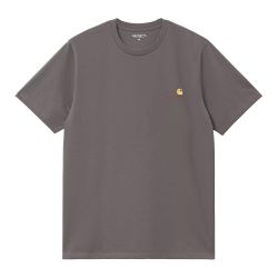 S/S AMERICAN SCRIPT T-SHIRT T-shirt Uomo, Porphyry