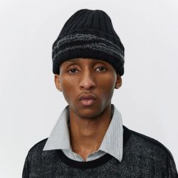 COURT BEANIE Men's Hat, Black