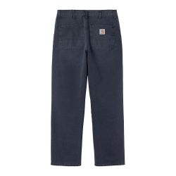 SIMPLE PANT Men's Trousers, Dark Navy Stone Canvas