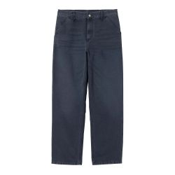 SIMPLE PANT Men's Trousers, Dark Navy Stone Canvas